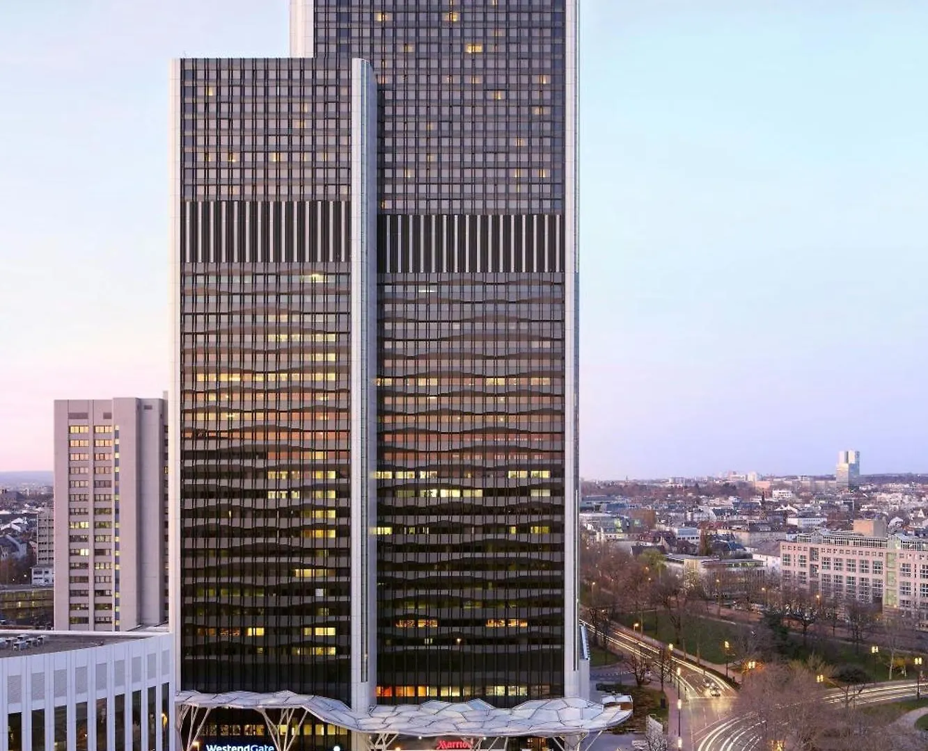 Frankfurt Marriott Hotel Frankfurt nad Menem